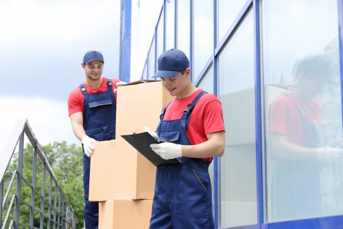 Business and residential item delivery using a van in Belsize Park