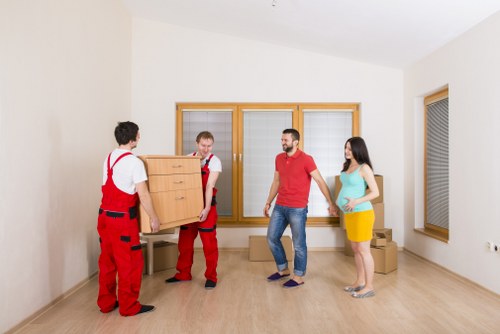 Legal terms and governing law for a man and van service