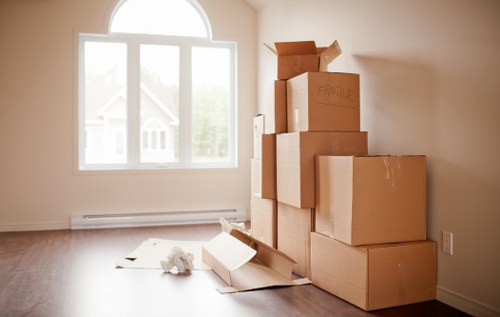 Careful handling of bulky furniture during a Belsizepark move