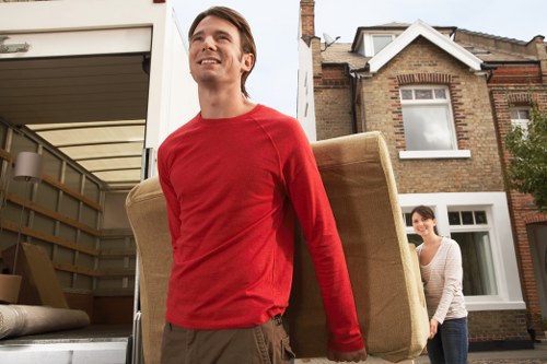 Office furniture pick-up service near Belsize Park for commercial customers