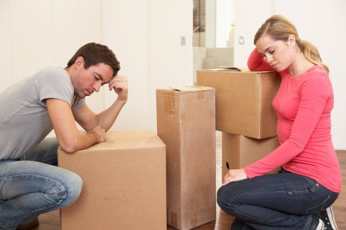 Careful handling of belongings during a UK removal service
