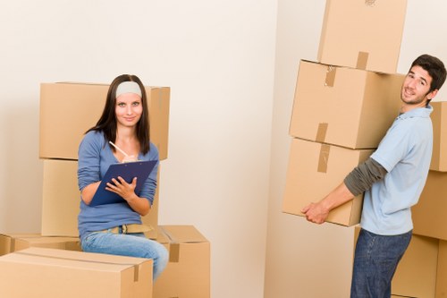 Efficient office move logistics in Belsizepark